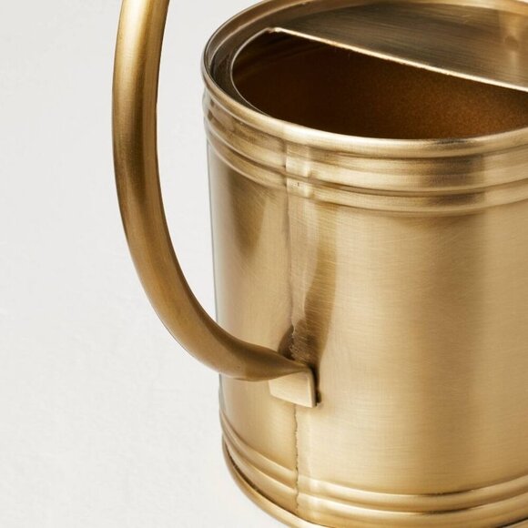Hearth & Hand Magnolia 1L Accented Metal‎ Watering Can Brass Finish - Target - Picture 3 of 7